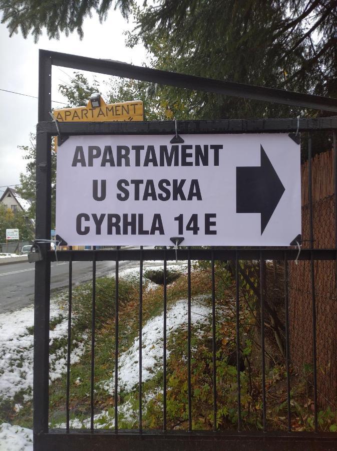 Apartament U Staska Lägenhet Zakopane Exteriör bild
